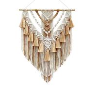 Steowsey Tissé à la Main Couleur Macramé Tenture Murale Ornement Boho Artisanat DéCoration Magnifique Tapisserie pour Salon DéCor