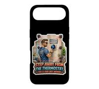 Step Away from The Thermostat Funny Dad Système de sécurité Coque pour iPhone Air