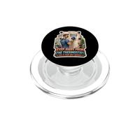 Step Away from The Thermostat Funny Dad Système de sécurité PopSockets PopGrip pour MagSafe