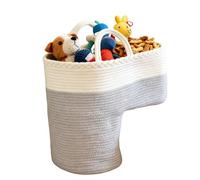 Step Basket, Staircase Dirty Clothes Basket, Large Capacity Woven Step Organizers For Tools Office Apartment Household Toys