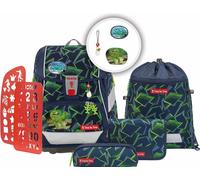Step by Step 2in1 Plus Kit cartable 6 pièces Wild T-Rex Taro bleu foncé