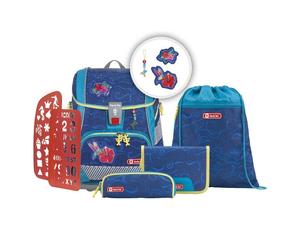 Step by Step 2in1 Plus Reflect Set de cartables 6 pièces bleu