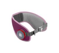 Step by Step Ceinture abdominale mécanique Easy Belt « Berry », rose et rose, réglage ergonomique, mécanique et facile, fonction LED, ajustement optimal, baie