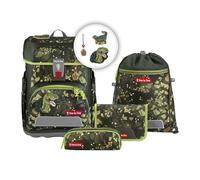 Step by Step Set de cartables CLOUD 5 pièces Dino Torex Vert