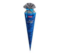 Step by Step Cône scolaire bleu blanc pour fille et garçon - School Cone Manta Rio 330752