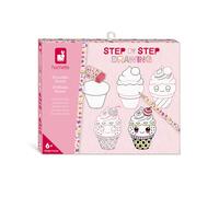 Step by step drawing 20 modèles kawaii multicolore TU