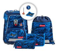 Step by Step Fit Set de cartables 5 pièces bleu