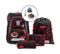 Step by Step Fit Set de cartables 5 pièces rouge