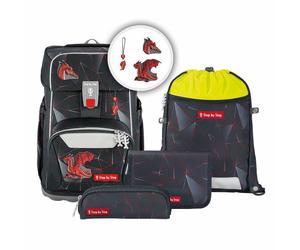 Step by Step Giant Set de cartables 5 pièces noir