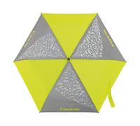 Step by Step Parapluie de poche pour enfants 22 cm avec éléments réfléchissants jaune