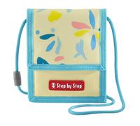 Step by Step Pochette tour de cou avec fenêtre pour ranger les pièces de monnaie et les clés, Cat Lilly - Jaune