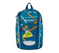 Step by Step Sac à dos bleu orange pour fille et garçon - Kiga Mini Backpack Dragon Milo 340305