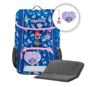 Step by Step Sac à dos de loisirs bleu bleu clair pour fille - KID REFLECT Backpack-Set 3-Teilig Seashell Pearl 330708