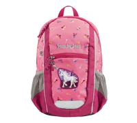 STEP BY STEP Sac à dos 'KIGA' gris / rose / framboise, Taille One Size