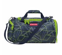 STEP BY STEP Sac de sport bleu-gris / bleu foncé / citron vert / rouge, Taille One Size