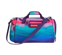 STEP BY STEP Sac de sport bleu / rose, Taille One Size