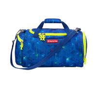 STEP BY STEP Sac de sport 'Hama' bleu / bleu foncé / jaune fluo, Taille One Size