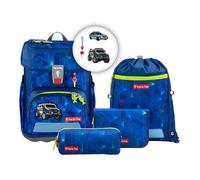 Step by Step Sac d'école Cloud Set 5 pièces Police Truck Charly Bleu