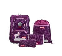 Step by Step sac d'école FIT Schulranzen-Set 5 pièces Pretty Unicorn Nuala framboise