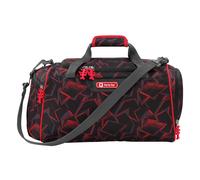 STEP BY STEP Sac week-end gris foncé / rouge / noir, Taille One Size