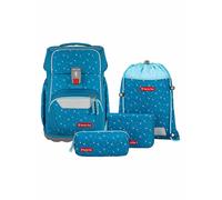 STEP BY STEP Set de cartable 4 pièces BASIS Blue Hearts