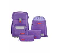STEP BY STEP Set de cartable 4 pièces BASIS Purple Konfetti