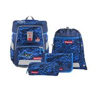 Step by Step Set de cartables 5 pièces SPACE Manta Rio – Sac à dos ergonomique 20L Bleu