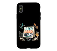Step Card Ready Pas de Danse et enchaînement Coque pour iPhone X/XS
