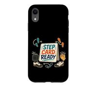Step Card Ready Pas de Danse et enchaînement Coque pour iPhone XR