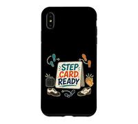 Step Card Ready Pas de Danse et enchaînement Coque pour iPhone XS Max