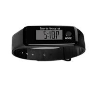 Step Counter Watch - Fitness Tracker Watch | Étanche Calories Distance Podometer | Portable Smart Activity Tracker For Women Men LED Electronic Outdoor Sports Bracelet Daily Sleep Monitor