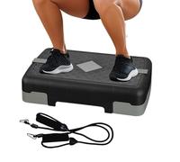Step de fitness, step d'entraînement multifonctionnel, plateforme de fitness antidérapante pour exercices de sport, entraînement à la maison en intérieur