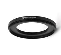 Step Down 58-40,5 mm Bague adaptateur 58 mm-40,5 mm Bague adaptateur 58 mm 40,5 mm 58 mm 40,5 mm 58 mm-40,5 mm Objectif Lens Cap Cover Filtre Bouchon Pare-soleil circulaire Passage vers le bas Cokin