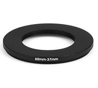 Step Down Bague adaptateur 60-37 mm 60 mm-37 mm Bague adaptateur 60 mm 37 mm 60 mm 37 mm Objectif Lens Cap Cover Filtre Bouchon Pare-soleil circulaire Passage vers le bas Cokin