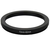 Step Down Bague d'adaptation 72-62 mm 72-62 mm 72-62 72 62 mm pour objectif compatible avec Nikon Canon Fujifilm Leica Sony Olympus Panasonic Sigma Tamron Tokina