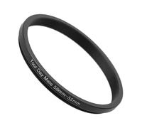 Step Down Ring, Ø 58 à 55 mm de diamètre, Compatible avec Les objectifs de Fabricants tels Que Canon, Sony, Nikon, Fujifilm, Adaptateur de Filtre pour Objectif d'appareil Photo, Step-Down Ring alu