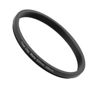 Step Down Ring, Ø 62 à 58 mm de diamètre, Compatible avec Les objectifs de Fabricants tels Que Canon, Sony, Nikon, Fujifilm, Adaptateur de Filtre pour Objectif d'appareil Photo, Step-Down Ring alu