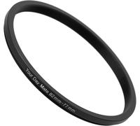 Step Down Ring,Ø 82 à 77 mm de diamètre,Compatible avec Les objectifs de Fabricants tels Que Canon,Sony,Nikon,Fujifilm,Adaptateur de Filtre pour Objectif d'appareil Photo,Step-Down Ring alu