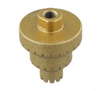 Step Drill Bit 20-35-50mm Emery Gold for Wood Metal(Upgraded Model) | Three sizes 20mm, 35mm, 50mm, emery material, gold finish, pour versatile drilling