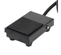 Step Foot Pedal Switches, Self-Reset Momentary Switches, Long-Lasting Pedal Switche for Woodworking Machines Control, Machine Tools, Sturdy, Easy Install, Industrial Use Color Black