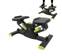Step Machine - Step - Mini appareil cardio d'équilibre - Activateur de jambes ménageant les articulations - Appareil de musculation abdominale - Appareil d'entraînement d'intérieur - Soutien de la