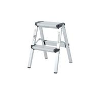 STEP Marchepied double pliable en aluminium 2 marches