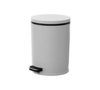 Step Trash Can - Kitchen | 17L Silent Trash Container With Lid | Pedal Bin For Home, Office, Bathroom, Garage, Classroom, Apartment, Restaurant, Hotel, Hospital, Living Room, Bedroom, Laundry Area