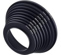 Step Up Bagues adaptatrices pour filtres d'objectifs-Ensemble de 9 pièces