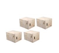 Step up Box en bois multifonction for l'agilité, le saut, conditionnement physique, la musculation, les fentes, salle de sport à domicile pour les exercices de gymnastique à domicile(14x16x20inch)