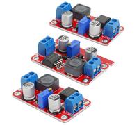 Step-Up Modules 3 Pack DC Adjustable Voltage Converter 3V-35V to 5V-40V XL6019 Boost Converter Power Adapter for Portable Electronic Devices