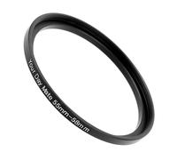 Step Up Ring, Ø 55 à 58 mm de diamètre, Compatible avec Les objectifs de Fabricants tels Que Canon, Sony, Nikon, Fujifilm, Adaptateur de Filtre pour Objectif d'appareil Photo, Step-up Rings Aluminium