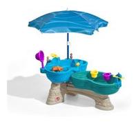 Table D'eau Pour Enfants Table De Jeu Enfant À Eau Avec Kit D'accessoires De 11 Pièces Table D'activité / Jouet Pour Le Jardin - Step2 Spill & Splash Seaway