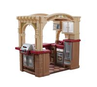 Step2 Grand Walk-In Kitchen & Grill Cuisine Enfant en Plastique | Jouet Cuisine pour Enfants avec Kit d’accessoires de 103 Pièces
