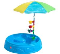 Step2 Play and Shade pataugeoire avec Parasol et des Accessoires pour Enfants | Jouet Enfant à Eau pour le jardin